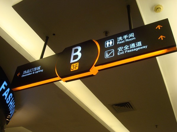 地铁车站标识系统的设计组成