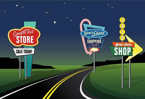 高速路牌广告设计要点