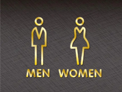 餐厅个性化洗手间标识牌设计原则