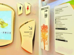 环境景观中的导向标识分类