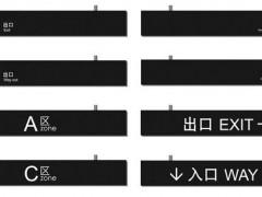 办公楼导向标识系统常用分类